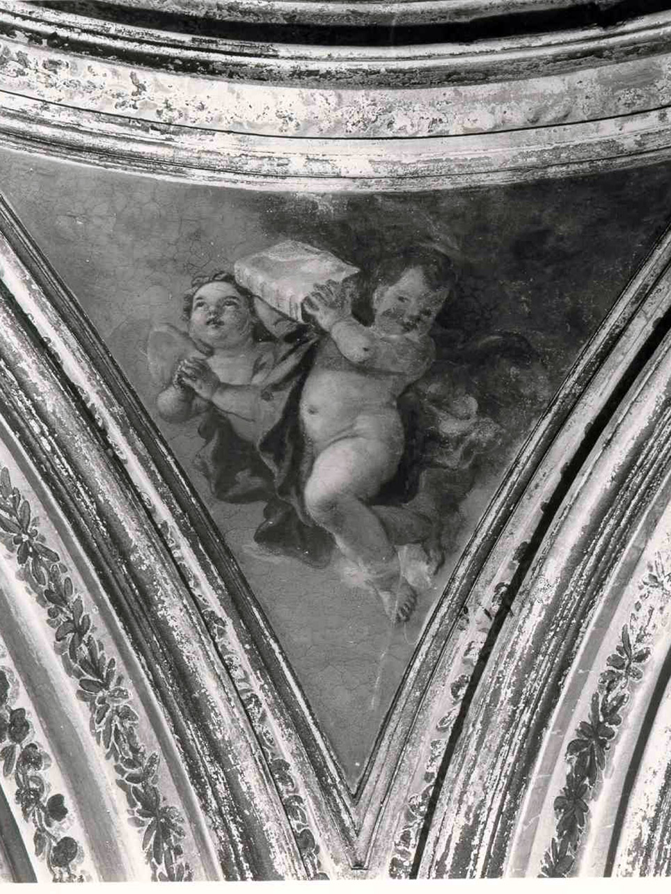 putti (dipinto, ciclo) di Mastroleo Giuseppe (secondo quarto sec. XVIII)