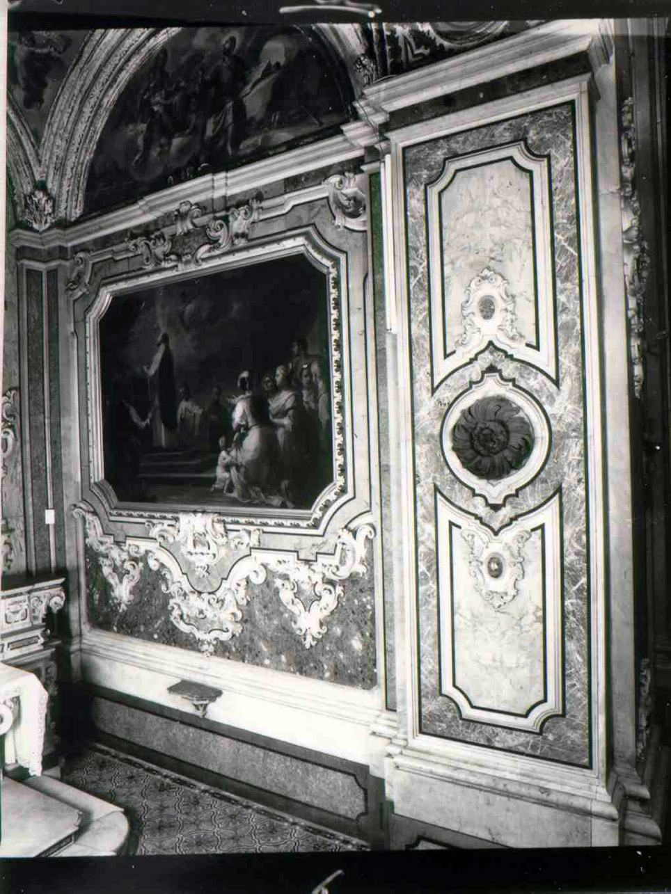 decorazione plastica, complesso decorativo di Sanfelice Ferdinando (secondo quarto sec. XVIII)