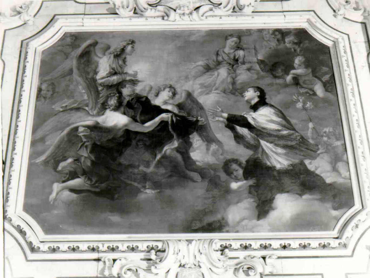 gloria di San Stanislao Kostka (dipinto) di De Matteis Paolo (sec. XVIII)