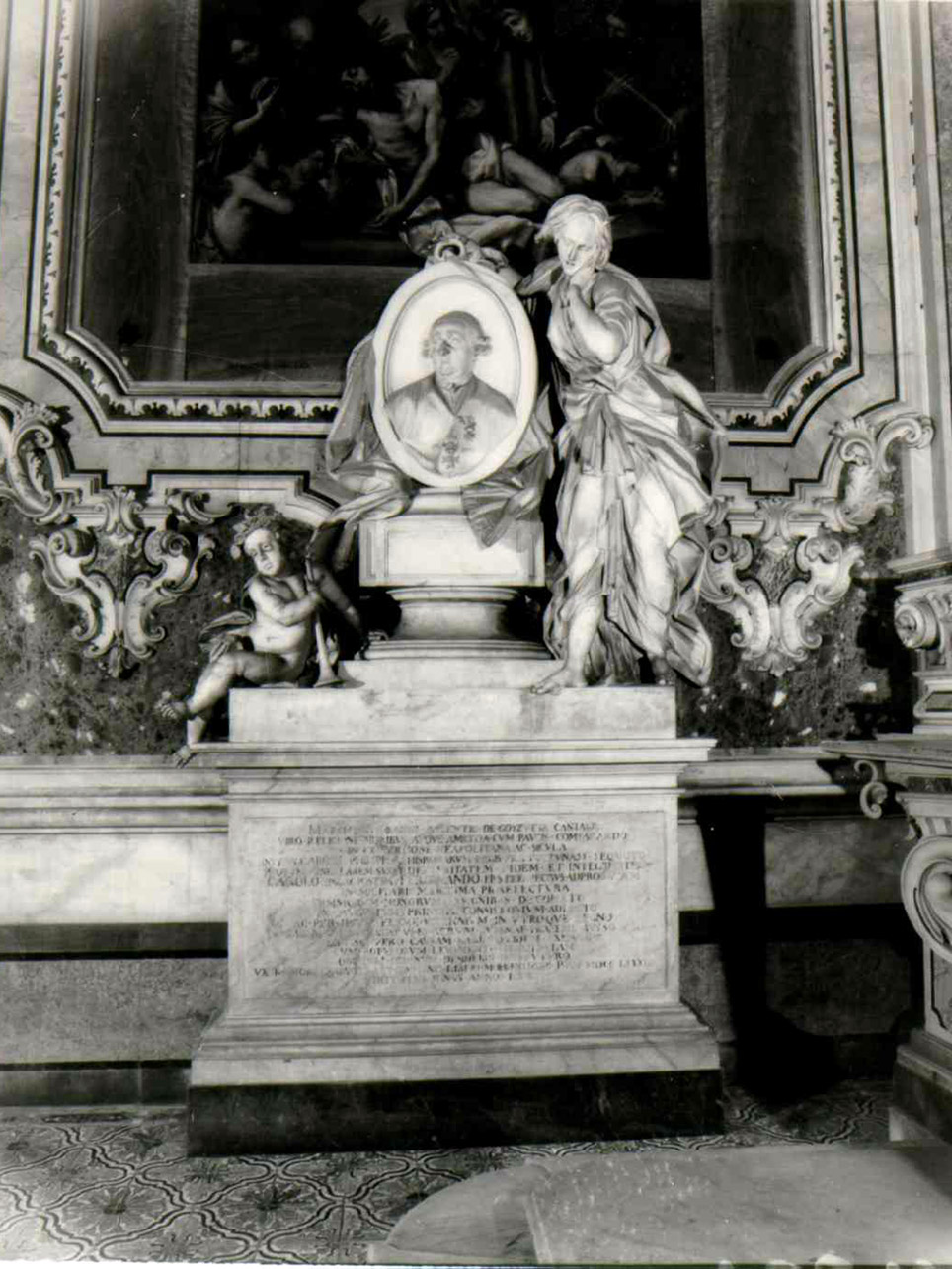 monumento funebre di Di Franco Salvatore (sec. XVIII)