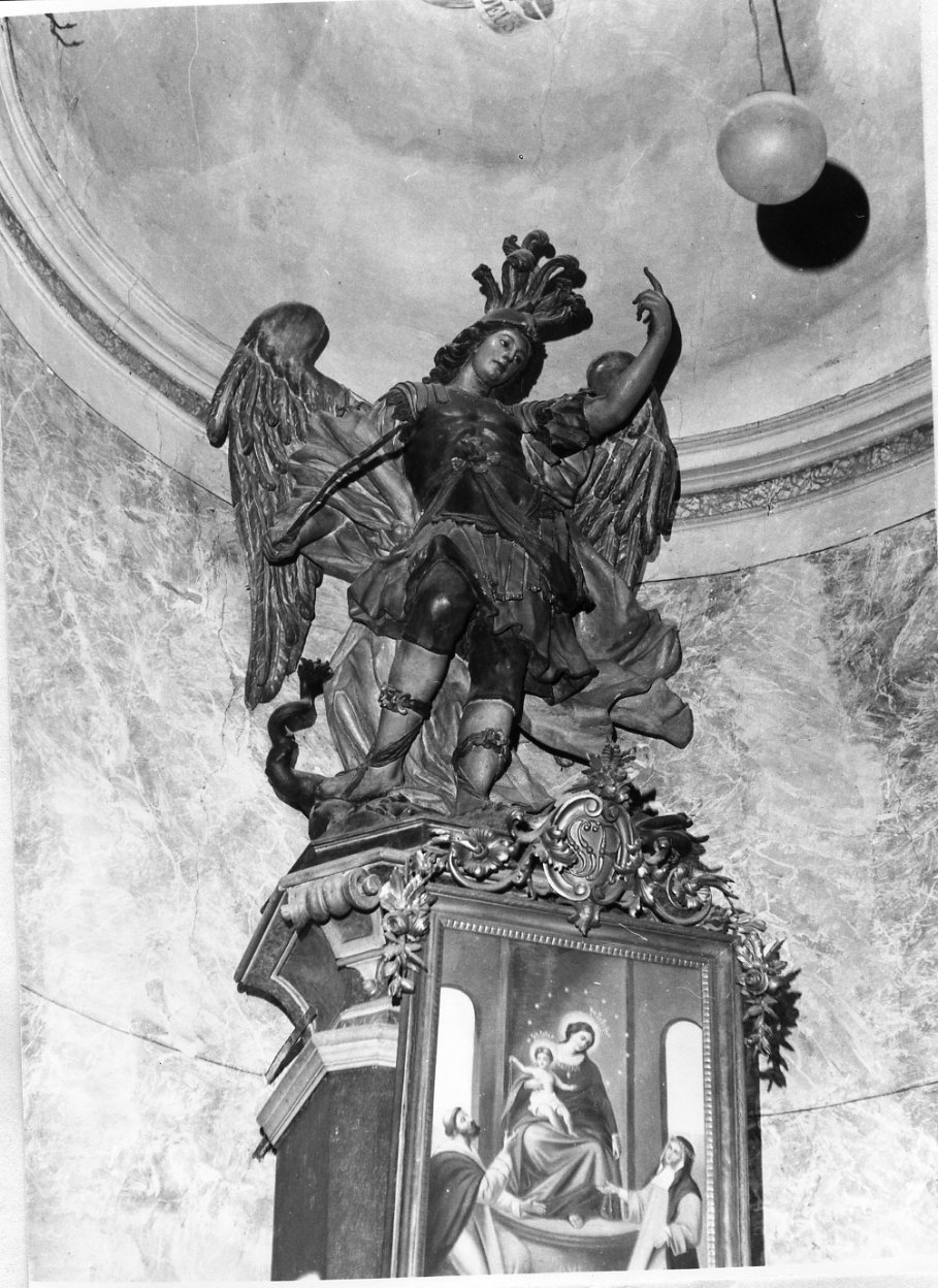 San Michele Arcangelo (statua) di Fumo Nicola (secc. XVII/ XVIII)
