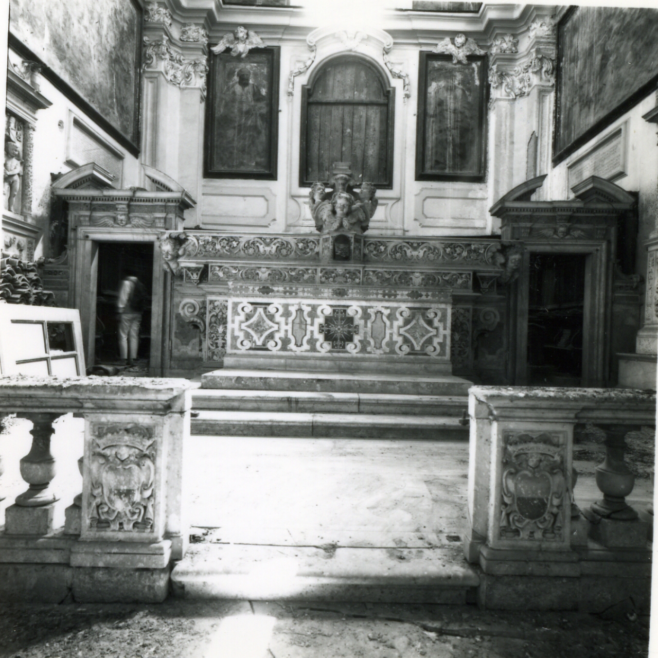 altare maggiore di Lazzari Dionisio (ultimo quarto sec. XVII)