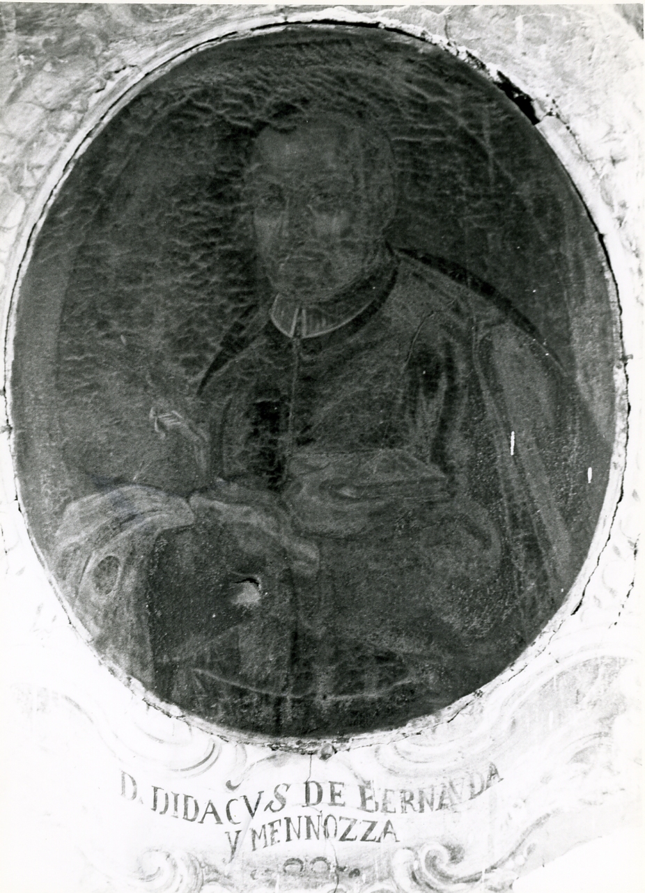 ritratto di Didaco de Bernauda y Mennozza (dipinto, elemento d'insieme) - ambito napoletano (metà sec. XVII)