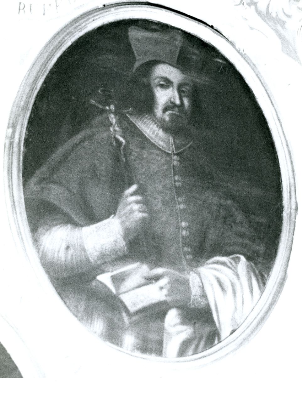 ritratto del cardinale Giulio Spinola (dipinto, elemento d'insieme) - ambito napoletano (metà sec. XVII)