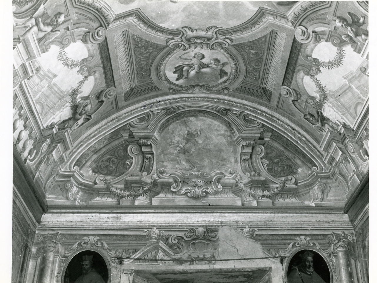 decorazione pittorica, complesso decorativo di De Matteis Paolo (bottega) (inizio sec. XVIII)
