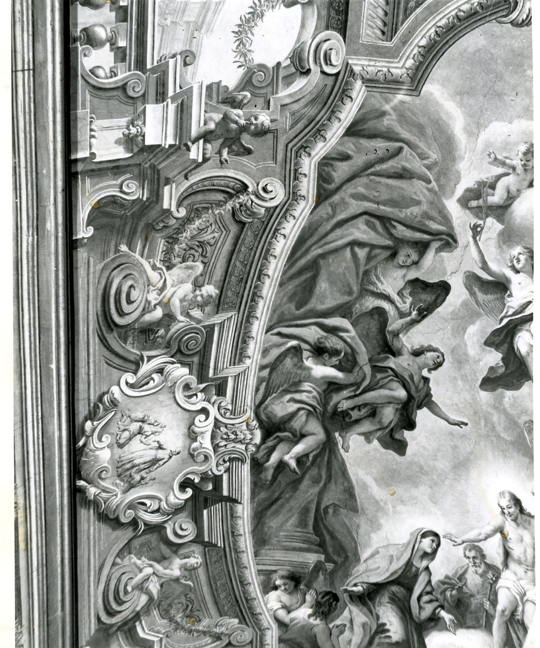 scena biblica (dipinto, elemento d'insieme) di De Matteis Paolo (bottega) (inizio sec. XVIII)