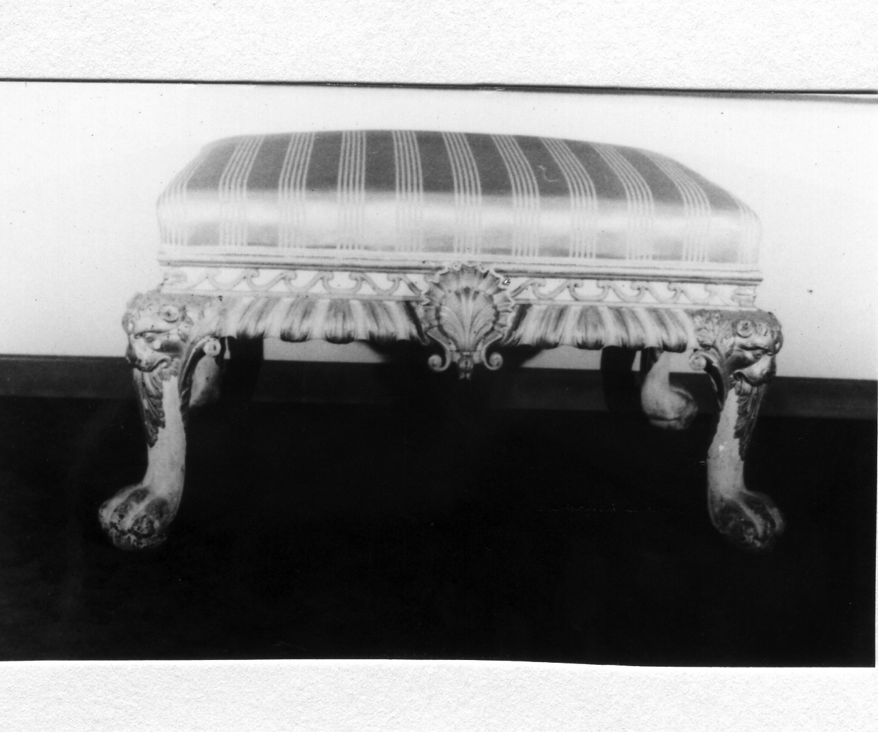 sgabello, serie - bottega napoletana (inizio sec. XIX)