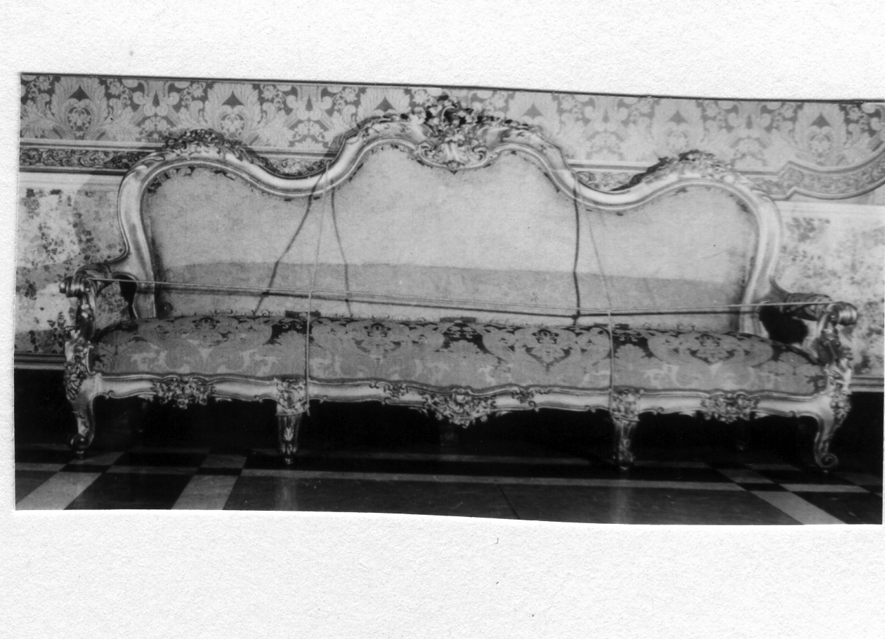 canapè, serie - bottega napoletana (metà sec. XIX)
