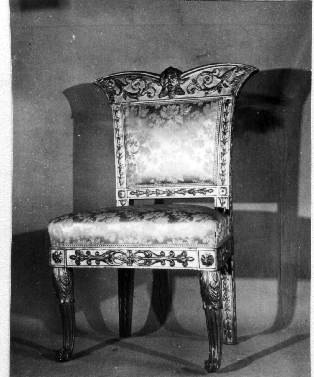 sedia, serie - bottega napoletana (prima metà sec. XIX)