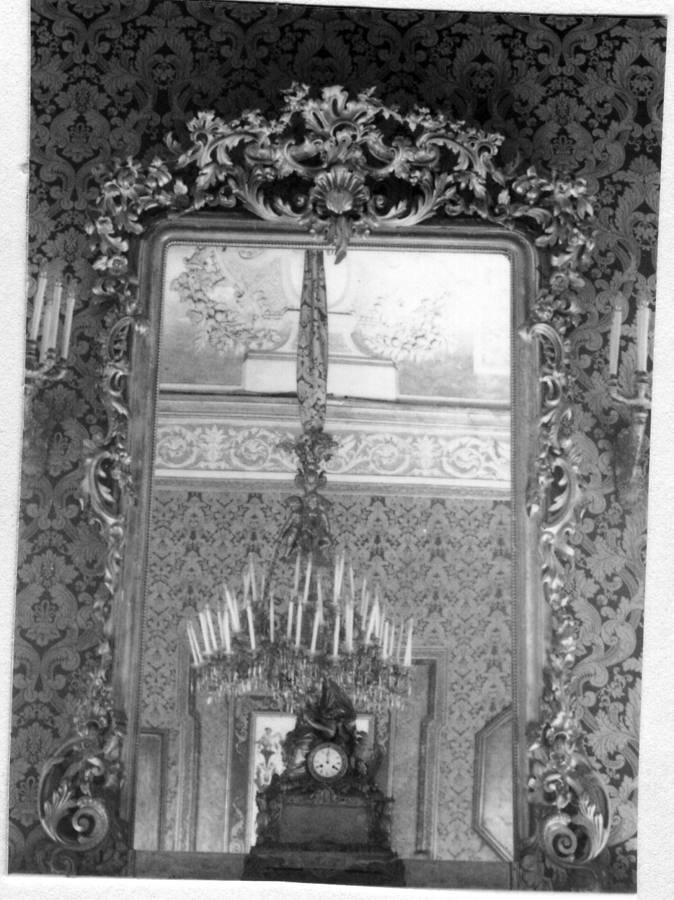 specchiera - bottega napoletana (metà sec. XIX)