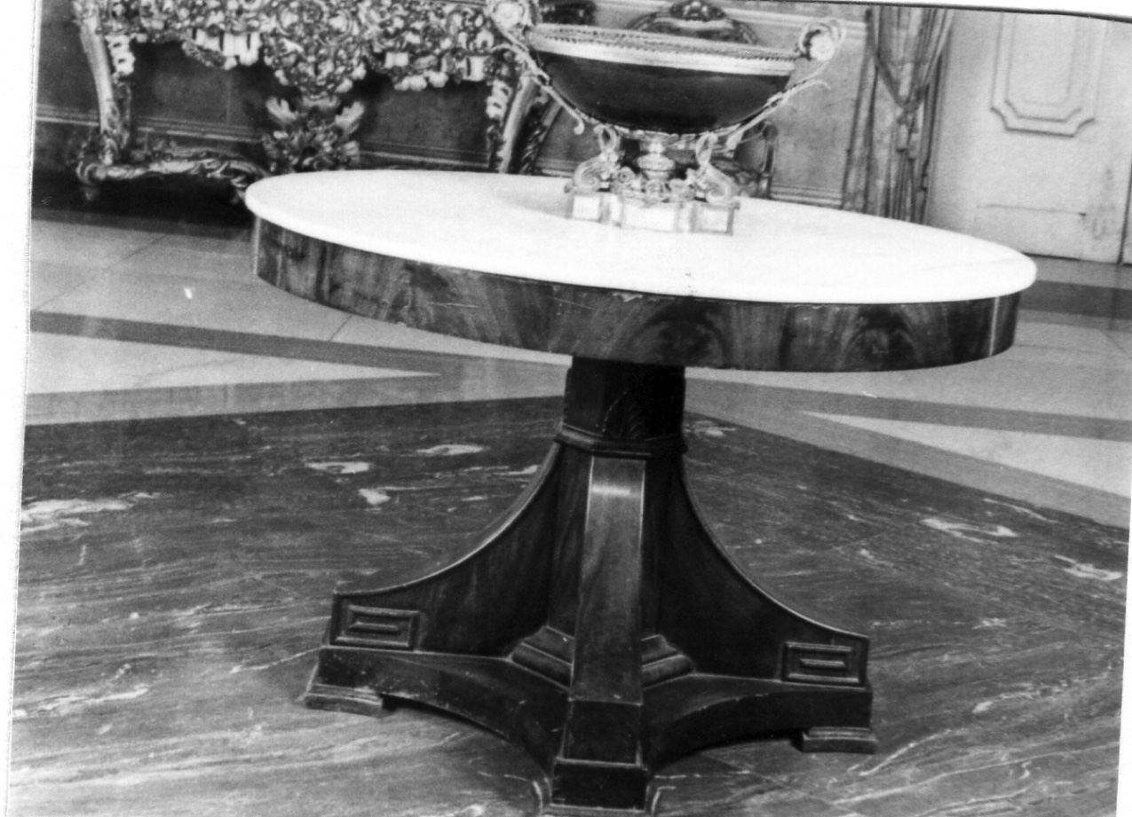 tavolo - bottega napoletana (seconda metà sec. XIX)