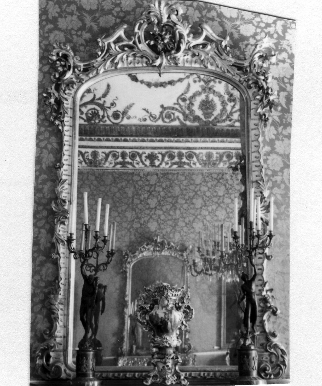 specchiera, serie - bottega napoletana (metà sec. XIX)