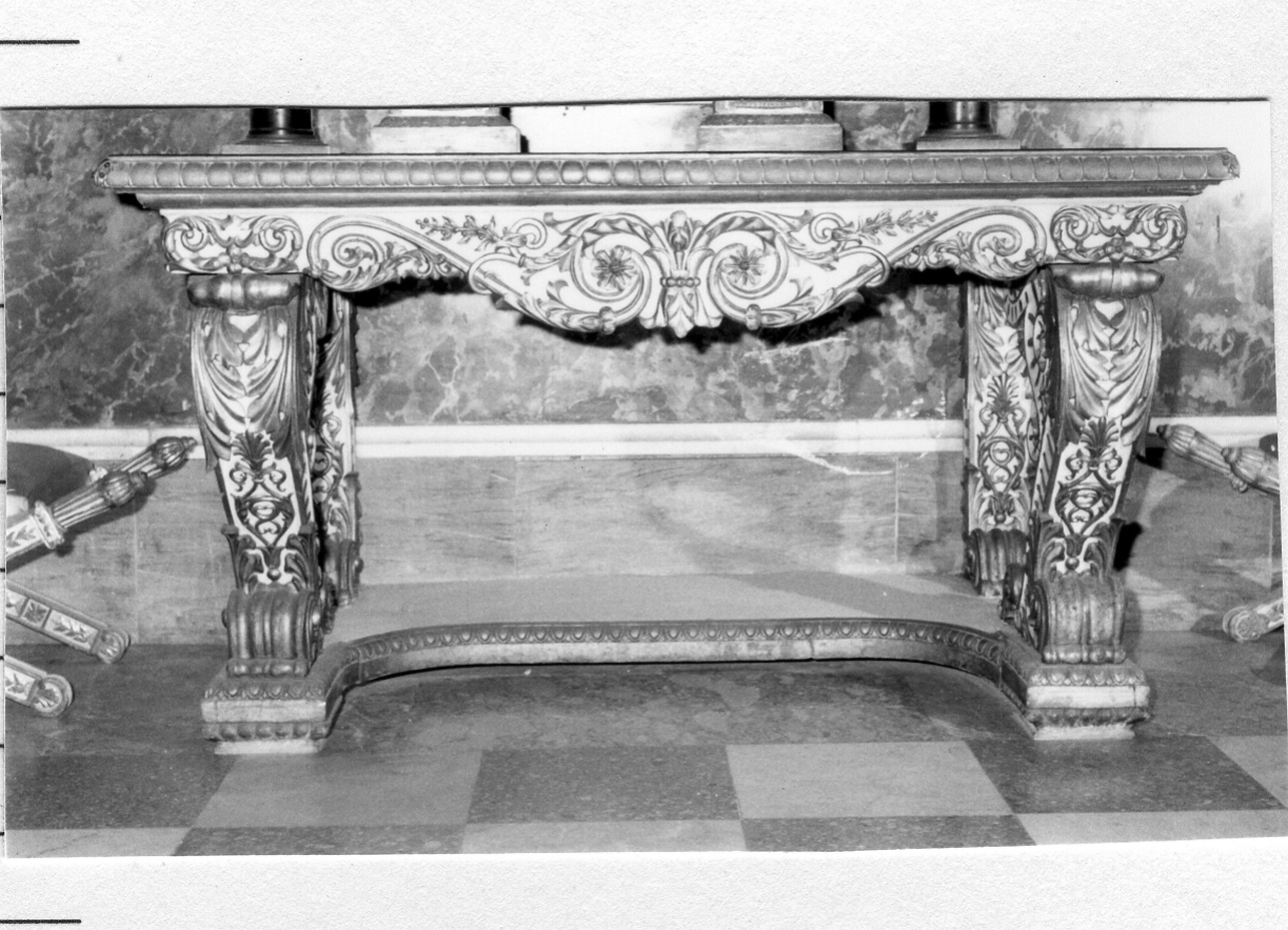 console - bottega napoletana (prima metà sec. XIX)