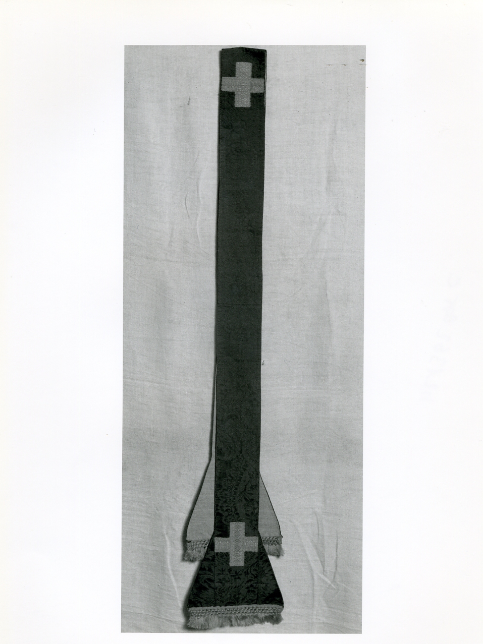 stola - diaconale - manifattura napoletana (prima metà sec. XIX)