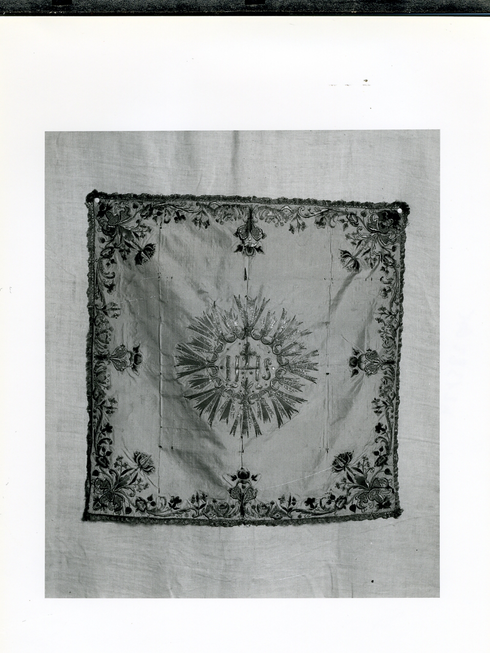 velo di calice - manifattura napoletana (seconda metà sec. XIX)