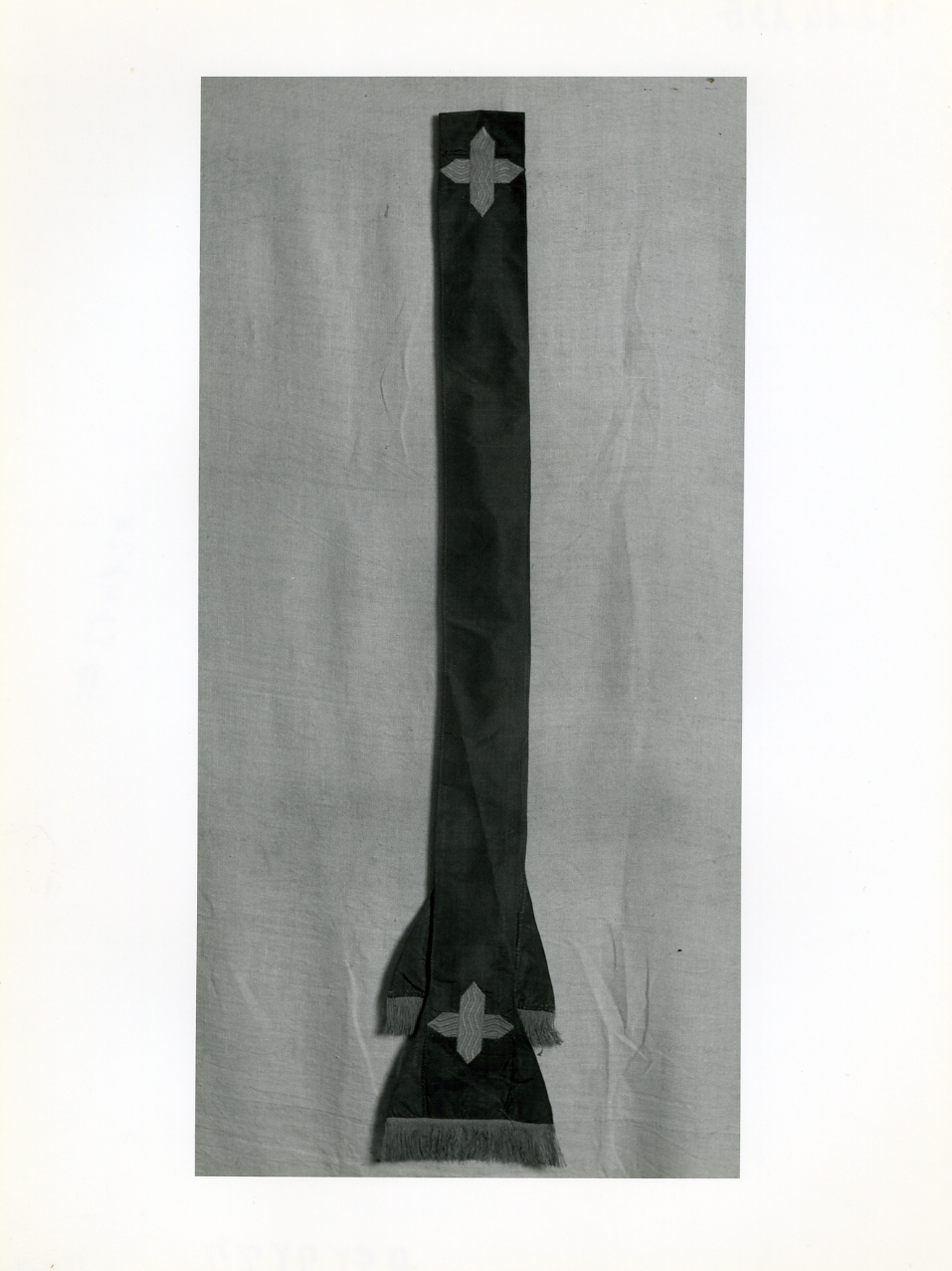 stola - diaconale - manifattura napoletana (seconda metà sec. XIX)