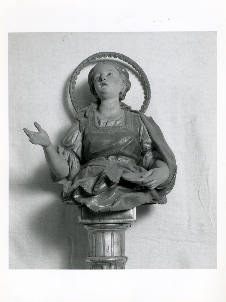 Santa Lucia (busto) - bottega napoletana (prima metà sec. XIX)