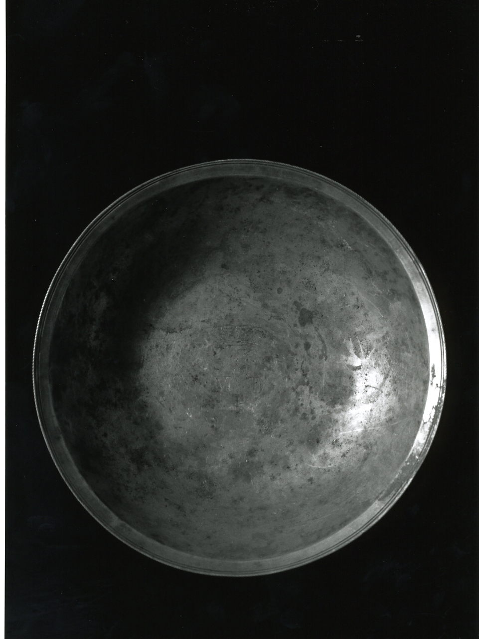 bacile - bottega napoletana (prima metà sec. XIX)