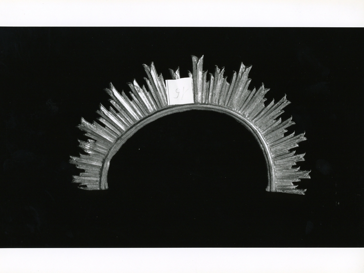 aureola da dipinto - bottega napoletana (seconda metà sec. XIX)