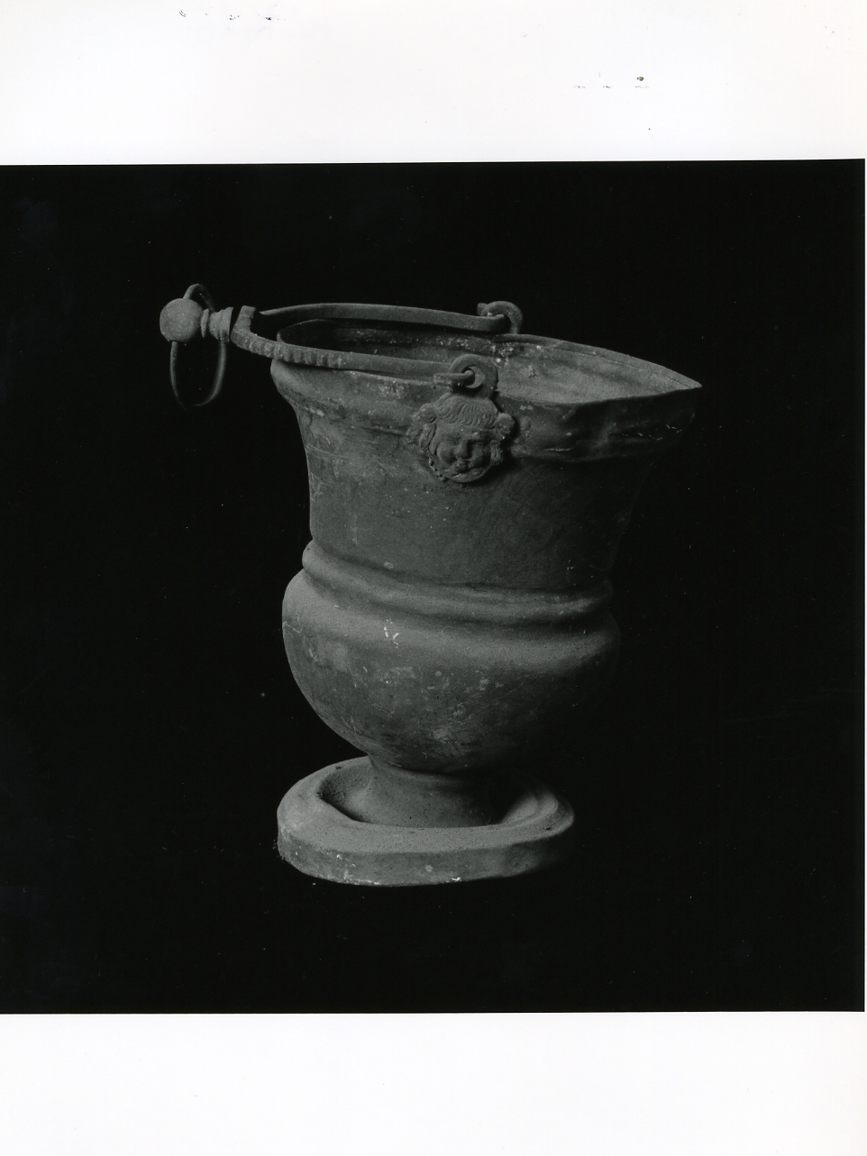 secchiello, serie - bottega napoletana (prima metà sec. XIX)