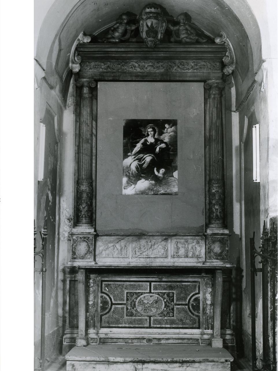 mostra d'altare di Malvito Giovan Tommaso (sec. XVI)