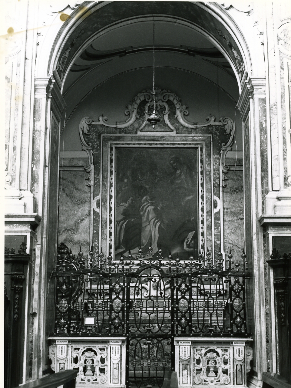 mostra d'altare - bottega napoletana (seconda metà sec. XVIII)