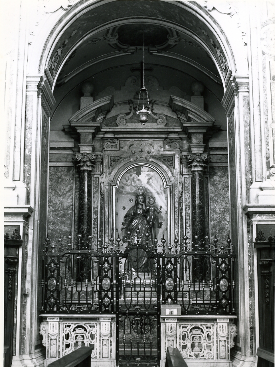 mostra d'altare - bottega napoletana (sec. XVII)