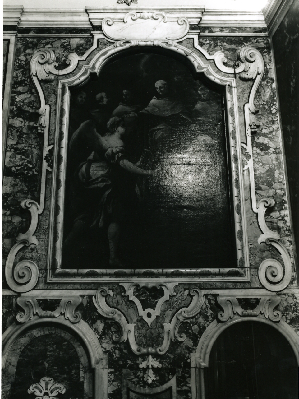 decorazione a intarsio - bottega napoletana (seconda metà sec. XVIII)