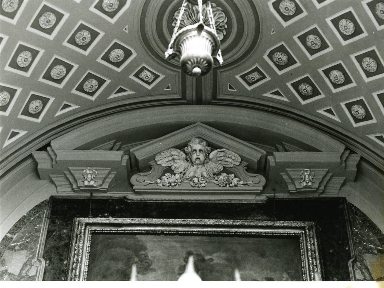 decorazione plastica - bottega napoletana (seconda metà sec. XVIII)