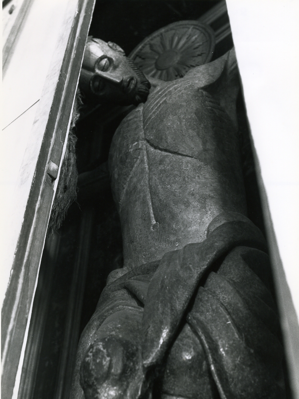 crocifisso - bottega spagnola, bottega tedesca (seconda metà sec. XIV)