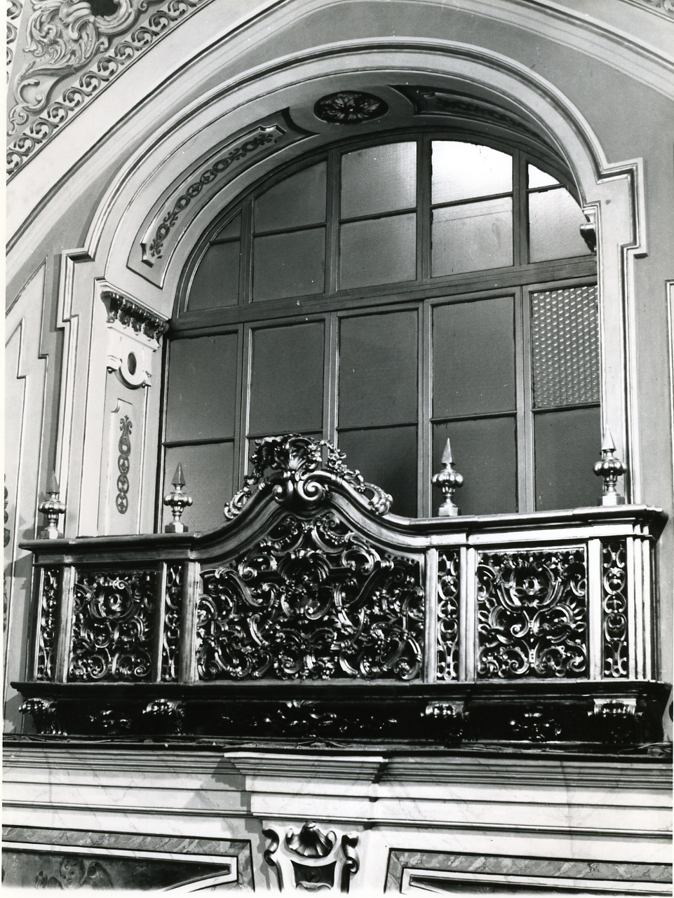 balaustrata, serie - bottega napoletana (fine sec. XVII)