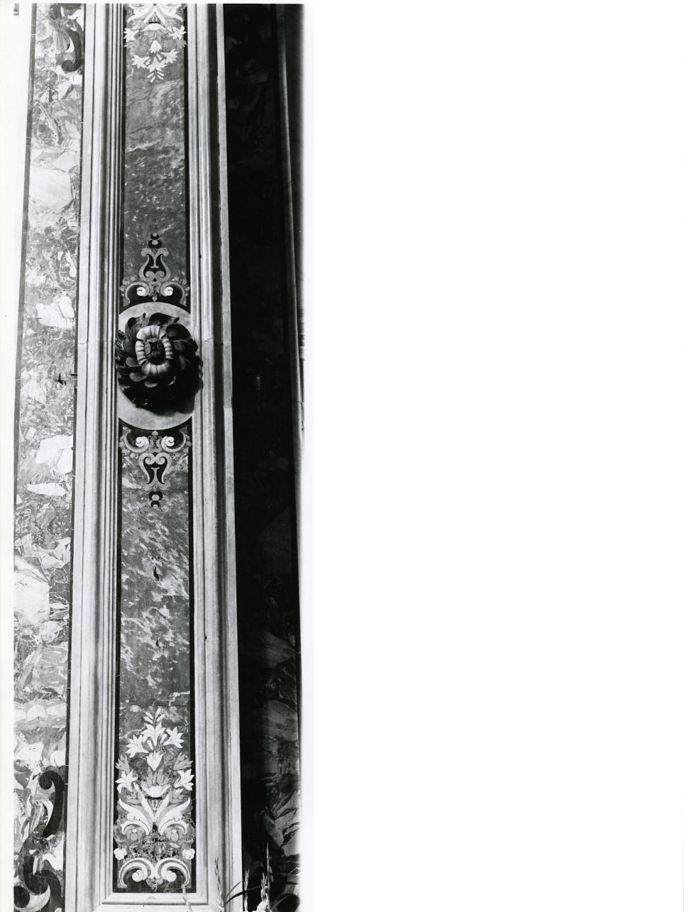 decorazione plastico-architettonica - bottega napoletana (seconda metà sec. XVII)