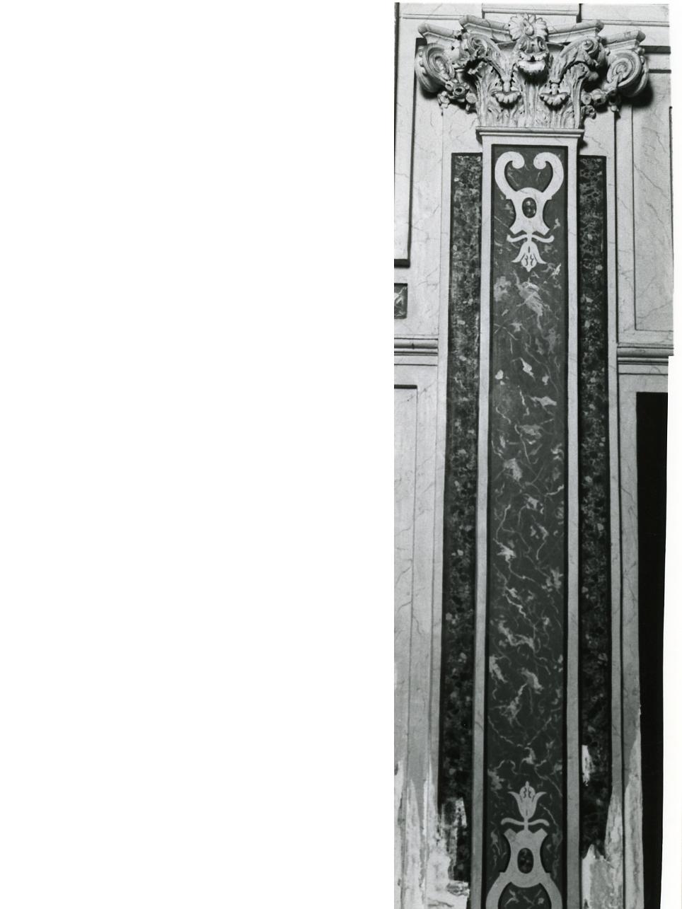 decorazione plastico-architettonica - bottega napoletana (seconda metà sec. XVII)