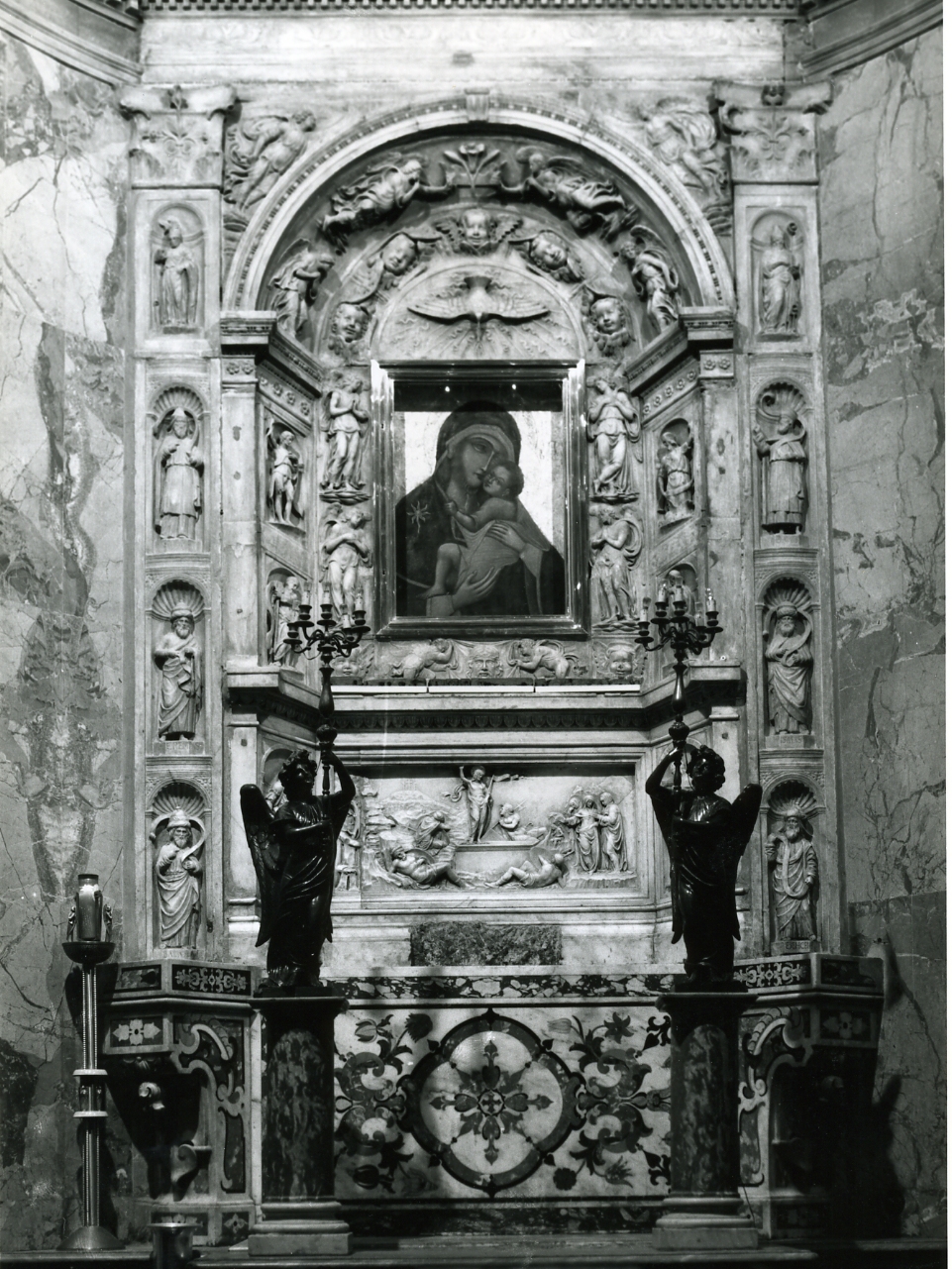 mostra d'altare di Ordonez Bartolomeo (prima metà sec. XVI)