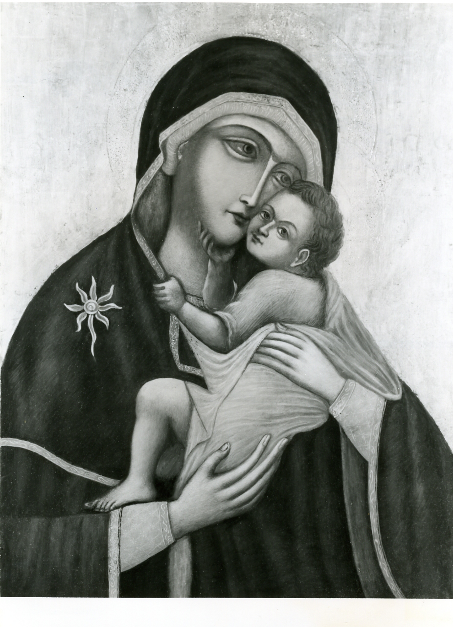 Madonna della Bruna (dipinto) - ambito napoletano (metà sec. XIV)
