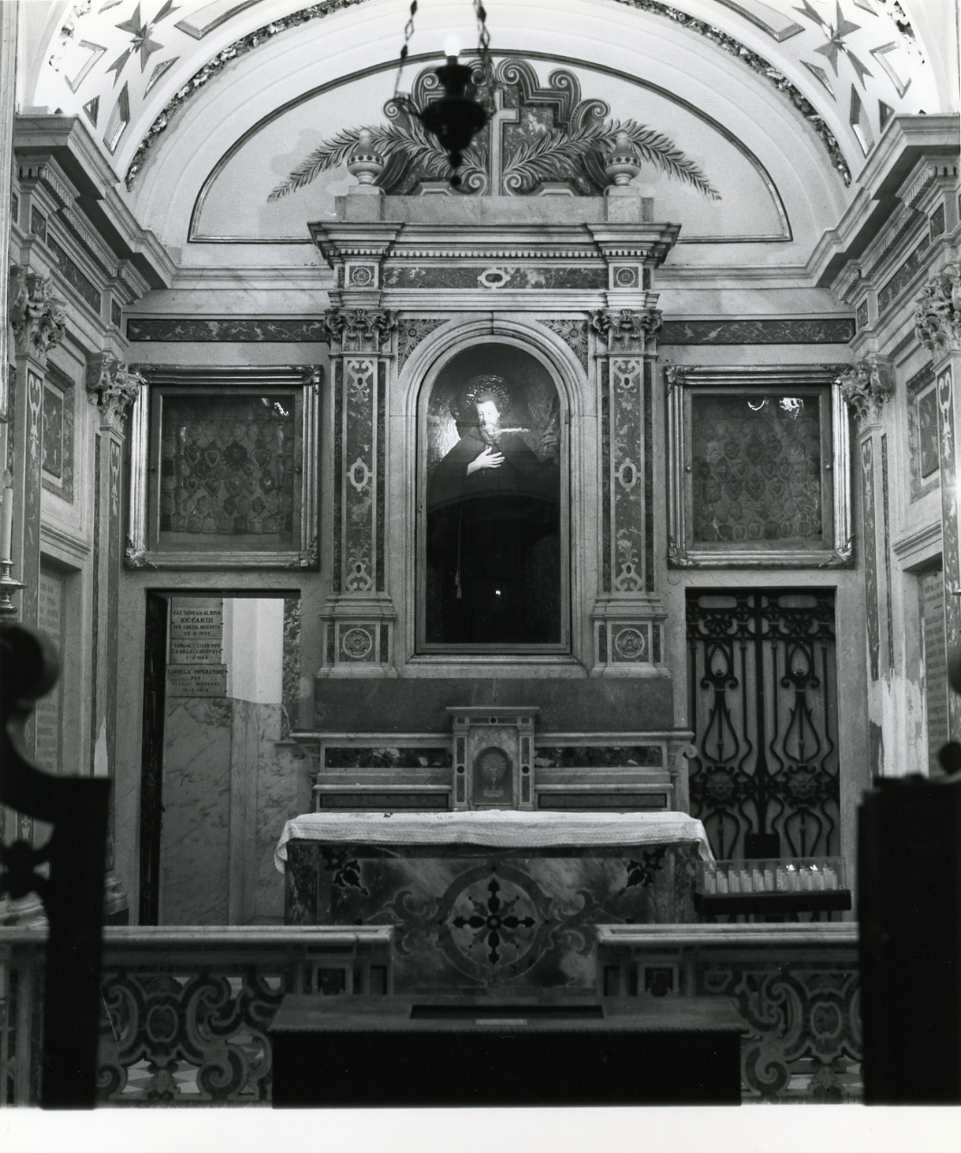 mostra d'altare - bottega napoletana (metà sec. XVIII)