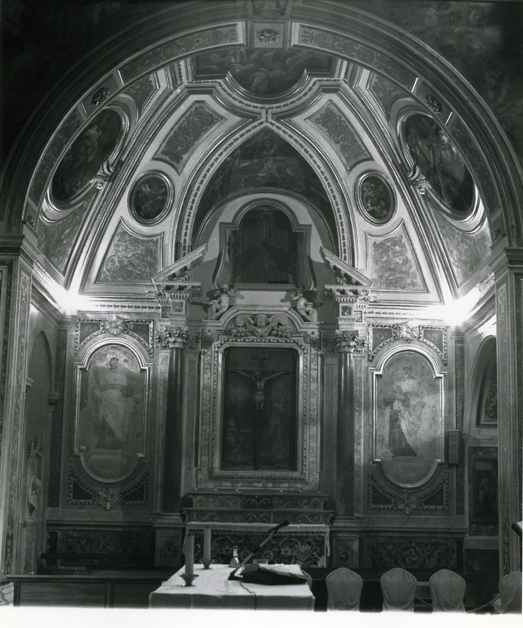 decorazione plastica - bottega napoletana (inizio sec. XVIII)