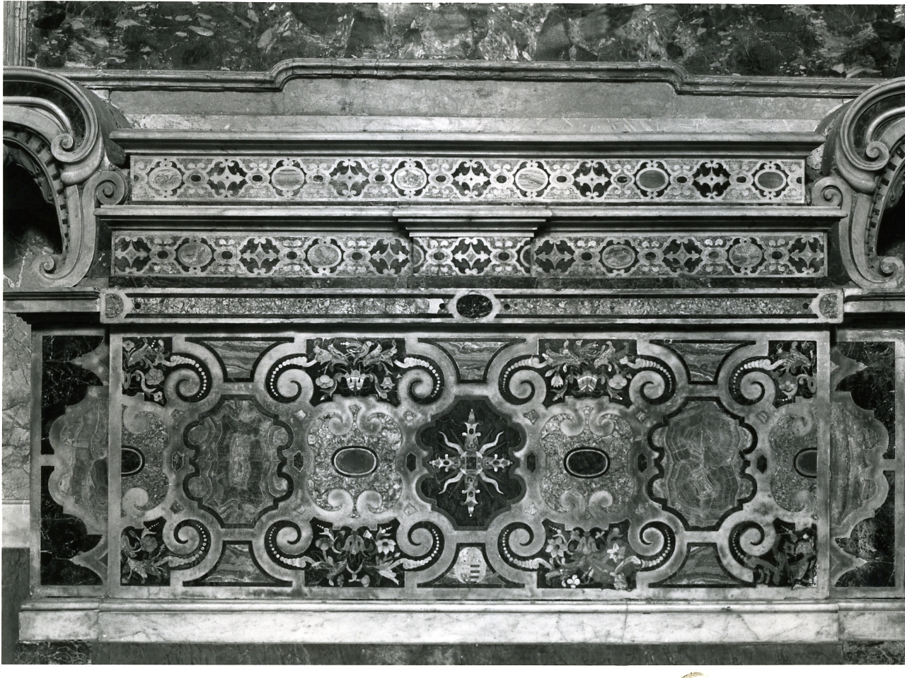 altare - bottega napoletana (fine sec. XVII)