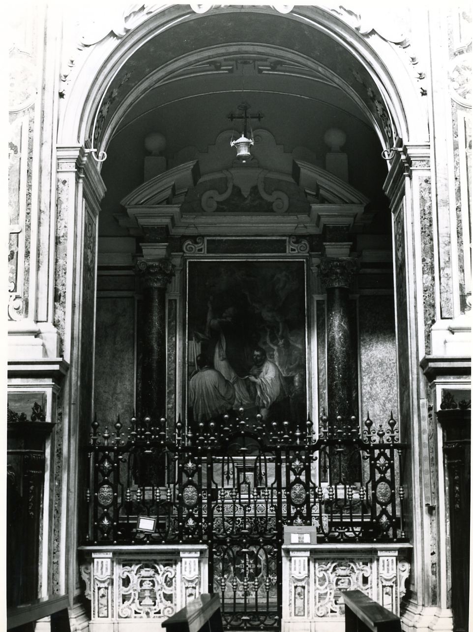 mostra d'altare - bottega napoletana (seconda metà sec. XVIII)