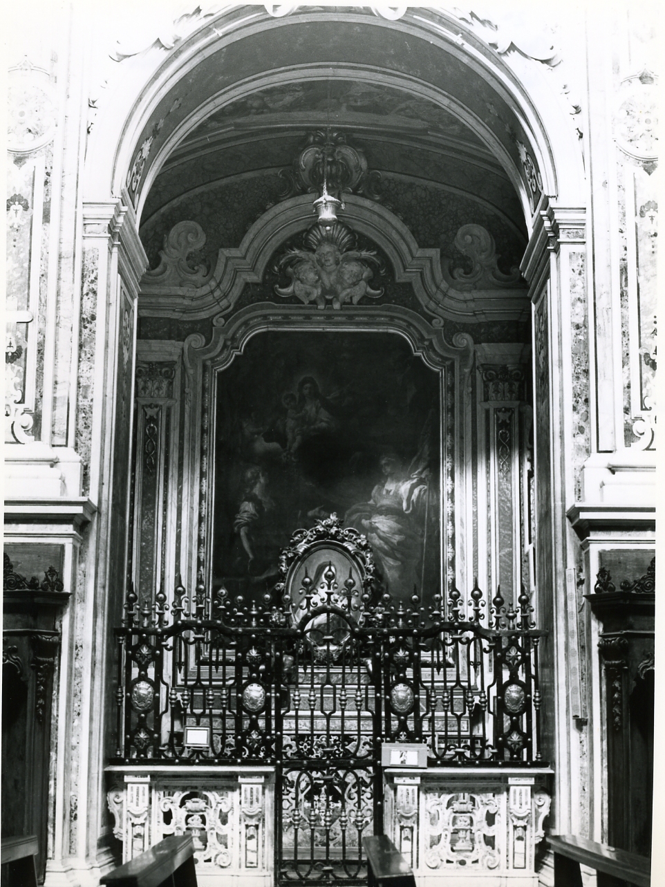 mostra d'altare - bottega napoletana (seconda metà sec. XVIII)