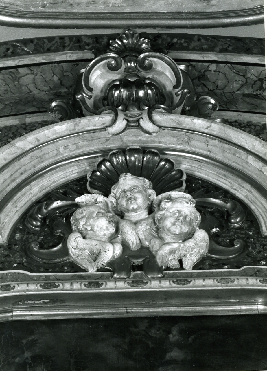 decorazione plastica - bottega napoletana (seconda metà sec. XVIII)