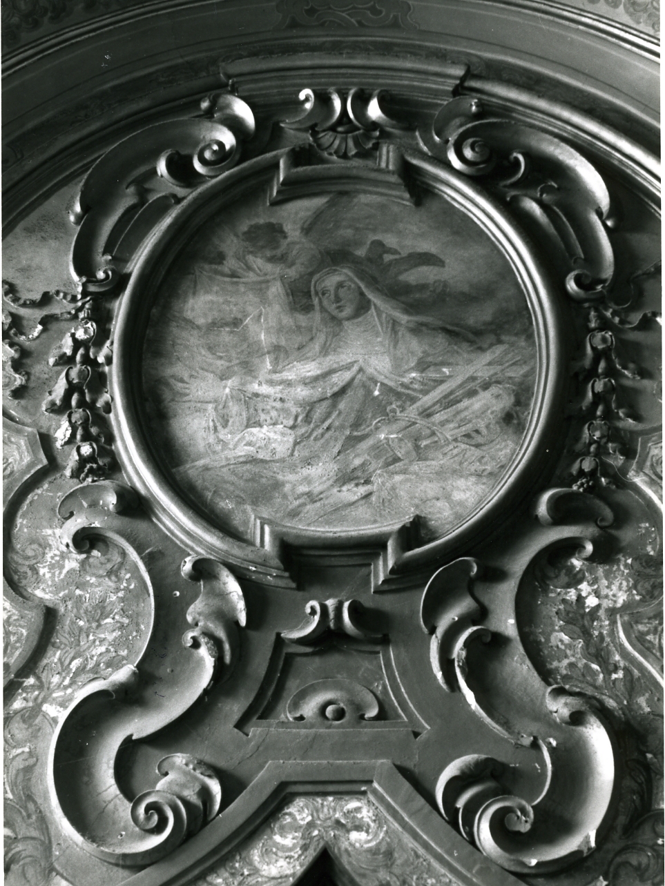 Santa Maria Maddalena dei Pazzi (dipinto) di Falciatore Filippo (sec. XVIII)