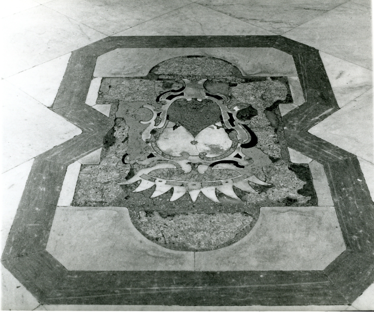 pavimento - bottega napoletana (sec. XIX)