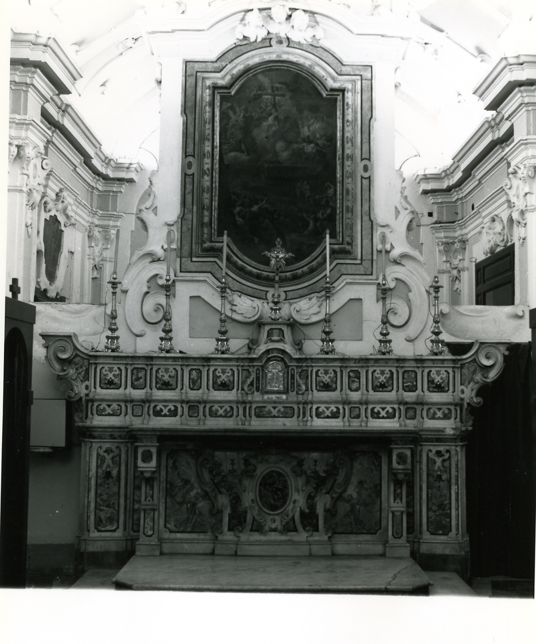 altare - bottega napoletana (metà sec. XVIII)