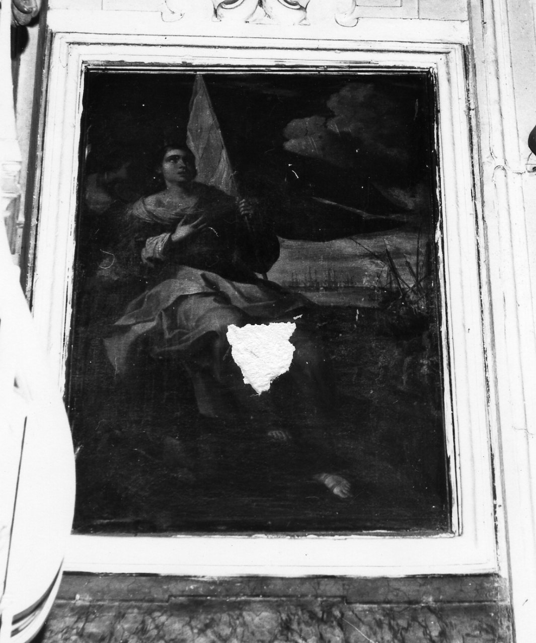 Sant'Orsola (dipinto) di Malinconico Andrea (seconda metà sec. XVII)