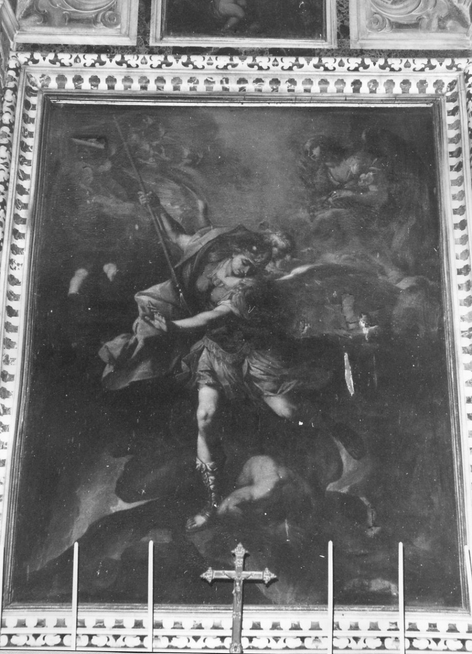 San Michele Arcangelo (dipinto) di Malinconico Andrea (seconda metà sec. XVII)