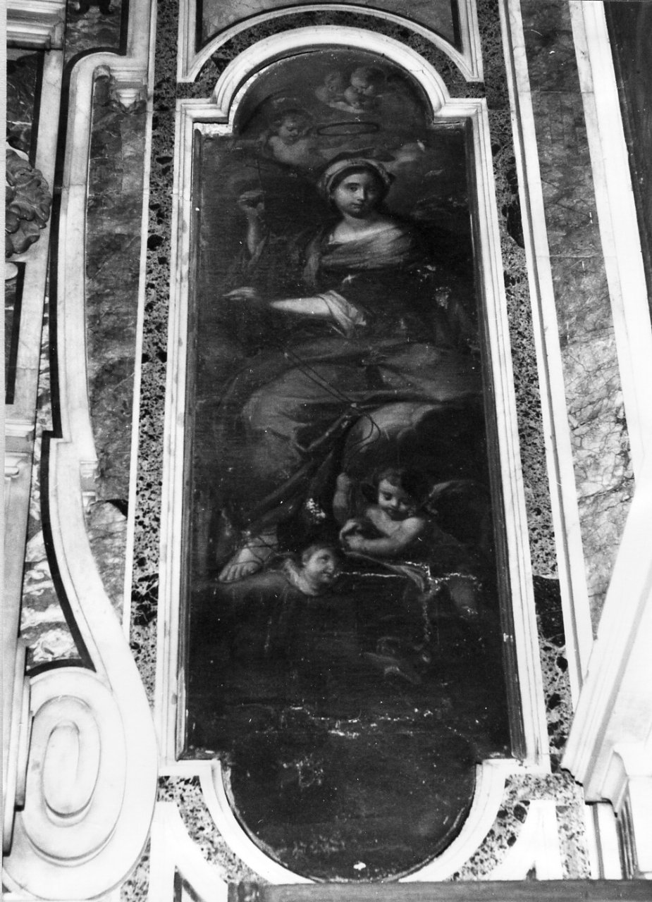 Sant'Apollonia (dipinto) di Malinconico Andrea (seconda metà sec. XVII)