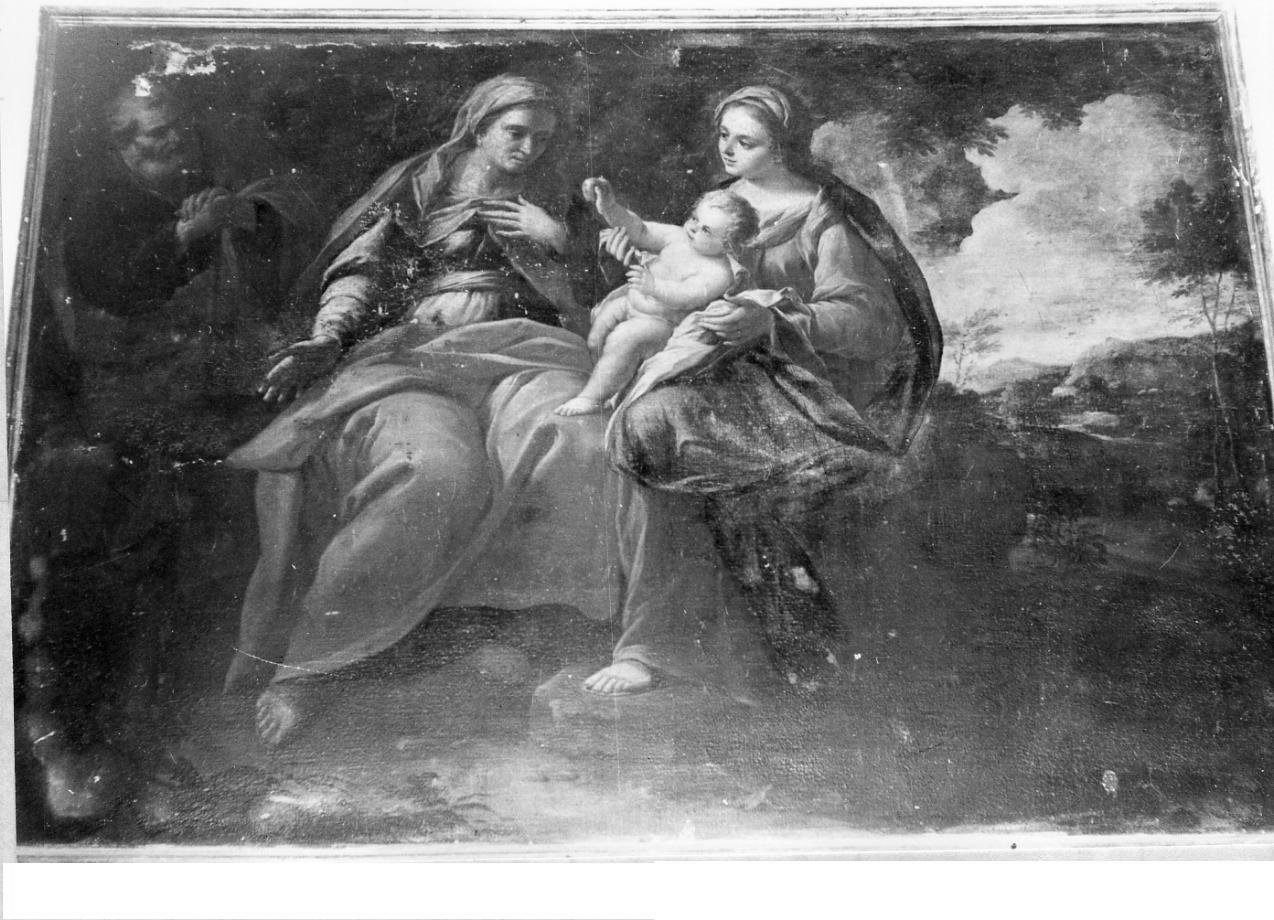 Sacra Famiglia (dipinto) di Malinconico Andrea (seconda metà sec. XVII)