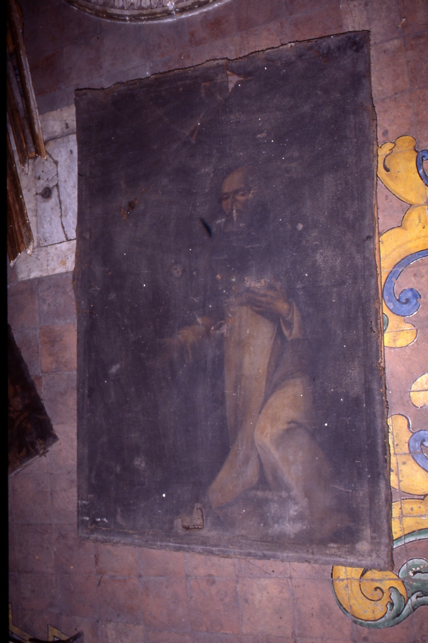 Santo domenicano (dipinto) - ambito napoletano (metà sec. XVII)