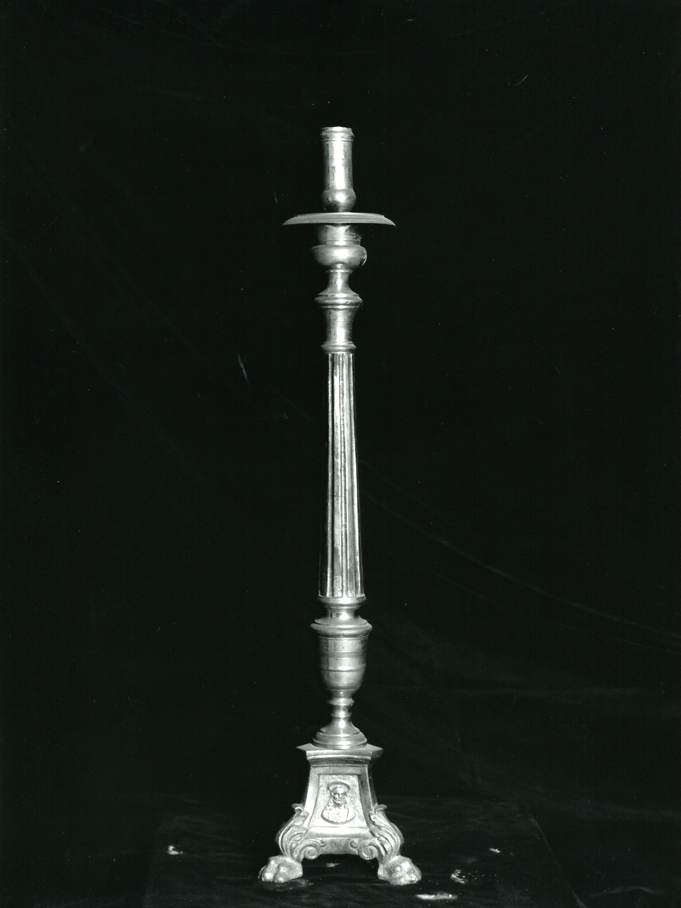 candeliere, serie - bottega napoletana (seconda metà sec. XIX)